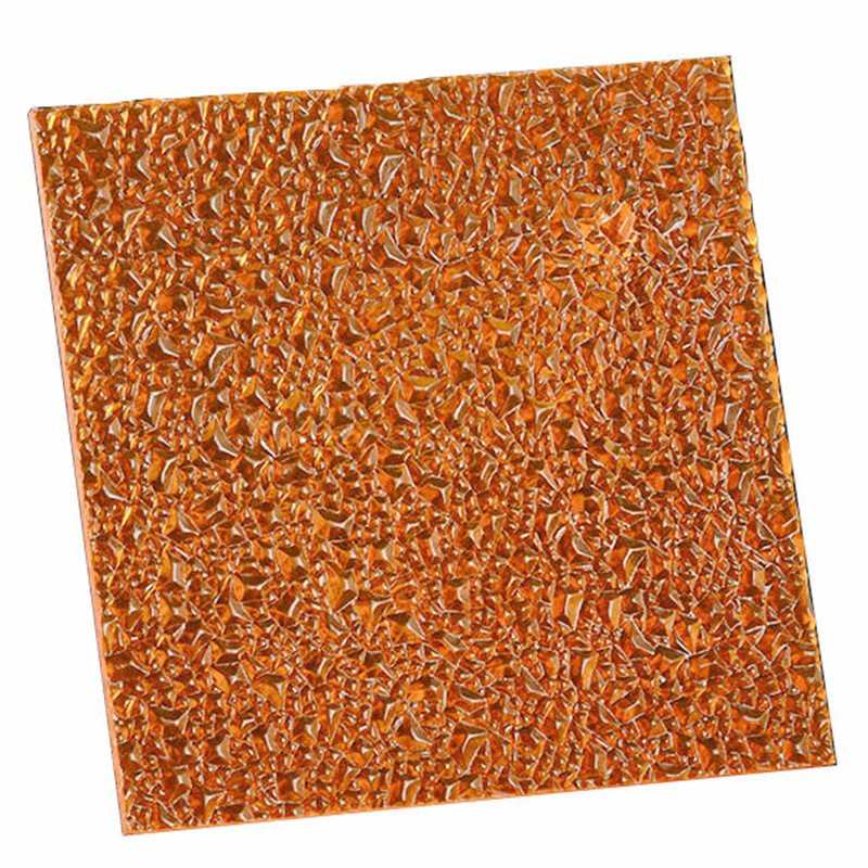 厂家直供茶色PC颗粒板材聚碳酸酯pc耐力板雕刻切割新材料