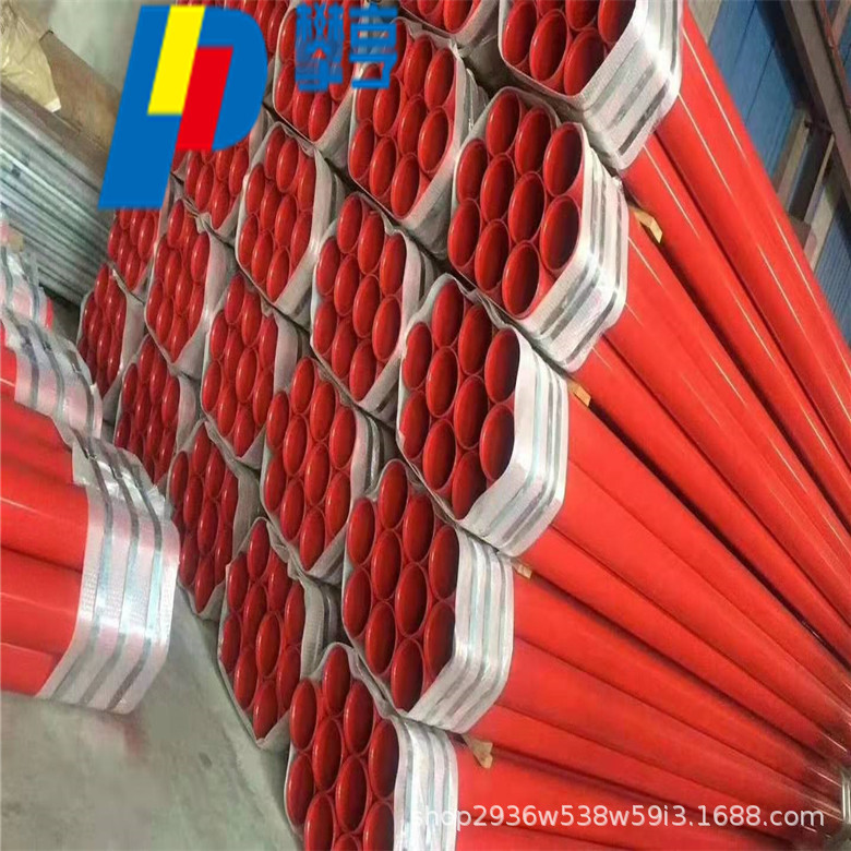 直销内衬塑钢管Q235 钢塑复合管 饮水指定用涂塑复合防腐钢管厂家