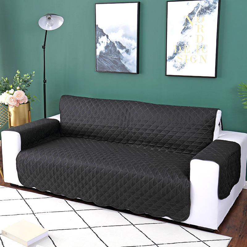 Nuevo cojín mejorado sofá para mascotas en stock cubierta protectora del sofá Amazon popular de dos lados bolsillo fábrica al por mayor