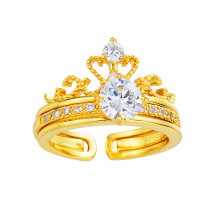 ���Q����Խ��ɳ��ʹ�Ůʿ��ָ 2��1�M�Ͻ�ָ �24k����荽�ָ