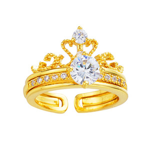 ���Q����Խ��ɳ��ʹ�Ůʿ��ָ 2��1�M�Ͻ�ָ �24k����荽�ָ
