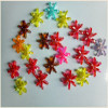 Plastic windmill toy, beads, accessory with accessories, with snowflakes