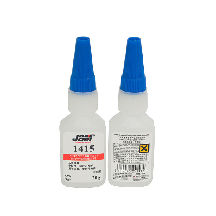 厂家直销耳机胶水金三秒1415  TYPE C金属耳机胶 不发白胶水速干