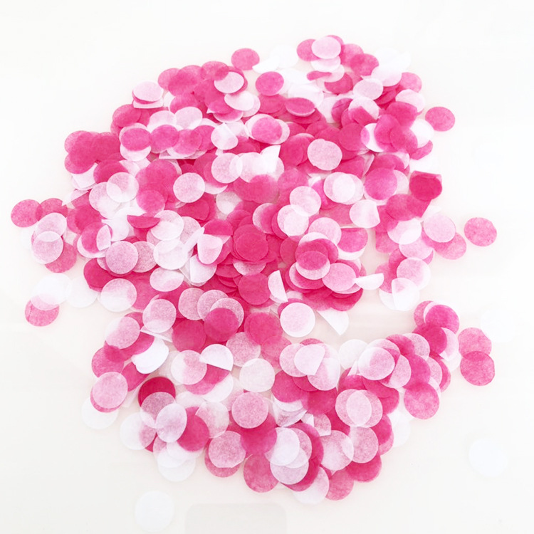 100g fiesta de cumpleaños ins decoración lanzando ola bola globo transparente relleno redondo color trozos papel