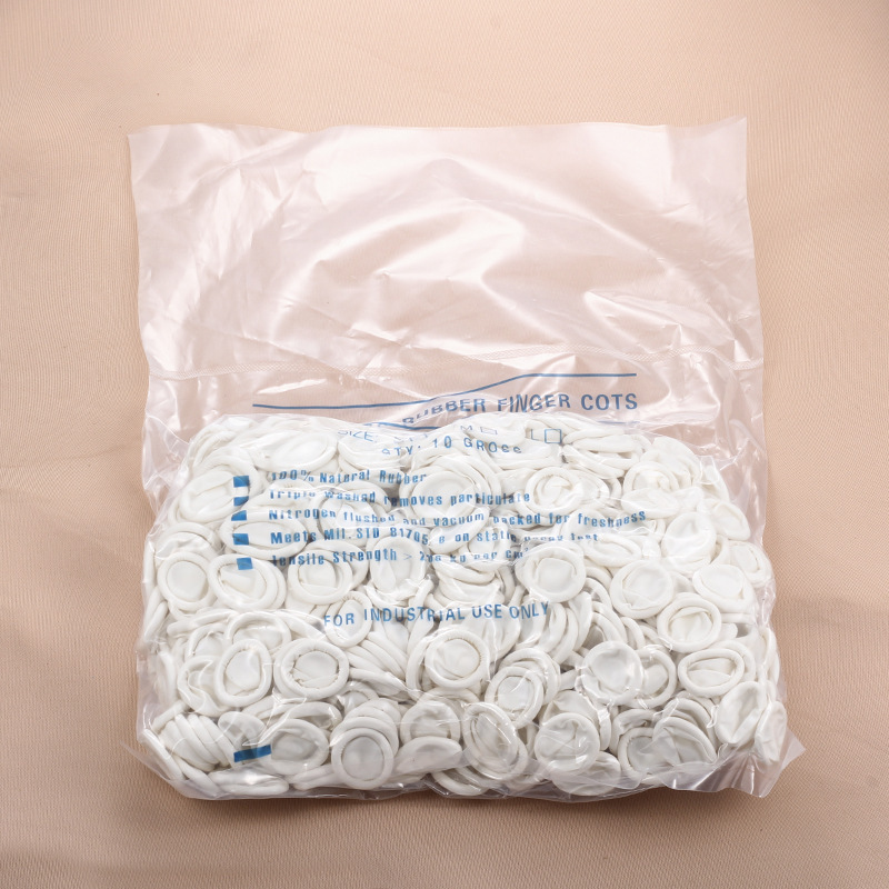 Anti -static dust -free finger sleeve latex finger sleeve protective…