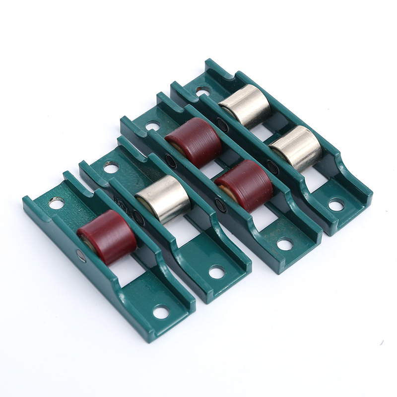 厂家长期供应批发生产定 制塑钢铝架滑轮铝合金滑轮配件等量大价