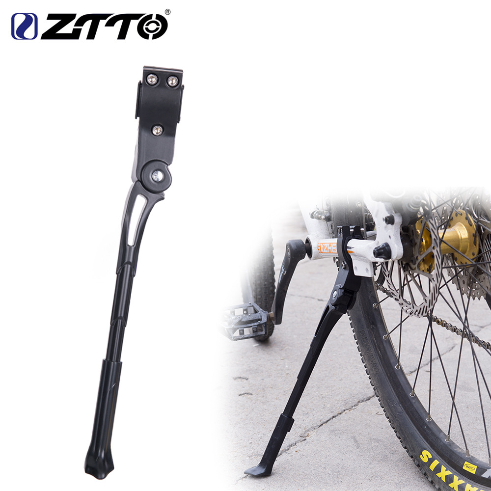 Accesorios para equipos de bicicleta Soporte de pie de bicicleta de montaña Soporte intermedio Soporte lateral Soporte de marco de estacionamiento Accesorios para bicicletas