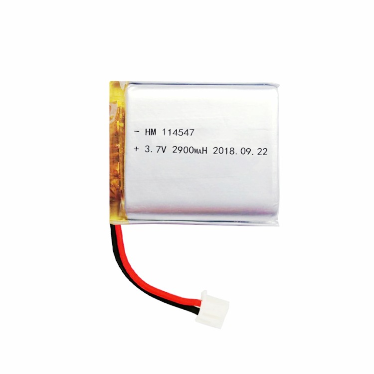 114547软包3.7V2900mah按摩仪 工控设备 主板后备聚合物锂电池