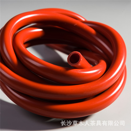 Tea tray copper joint silicone drainage pipe with absorbent ball tea bucket tea dregs bucket tea set tea ceremony accessories drainage ball