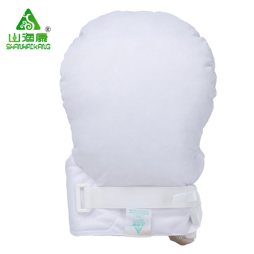 Soft Restraint Gloves for Bedridden Elderly and Agitated Patients to Avoid Scratching, Self-Injury, Pulling Urinary Catheters and Tearing Wet Diapers 