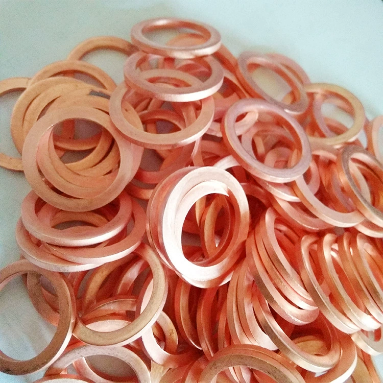 Большое количество медных прокладок в Хэбэе