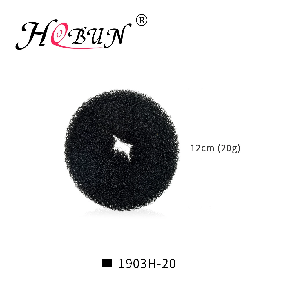 Hair donut Hobun, nylon hair ring 30 g — lightweight breathable styling accessory