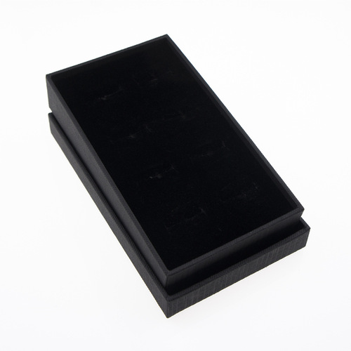 Dali Gift Box Four/ Six Pair Set Cufflink Set Box Men's Black Accessory Display Box Jewelry Box