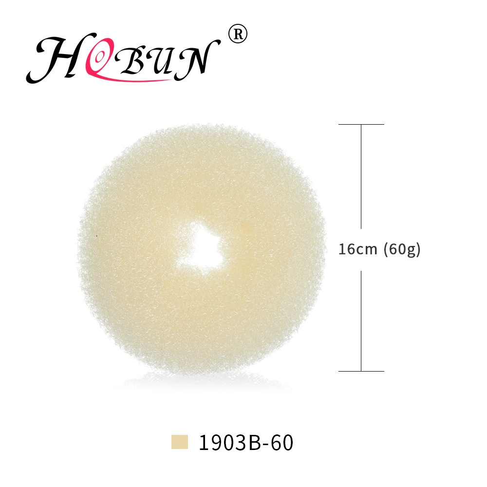 Hair donut Hobun, nylon hair ring 30 g — lightweight breathable styling accessory