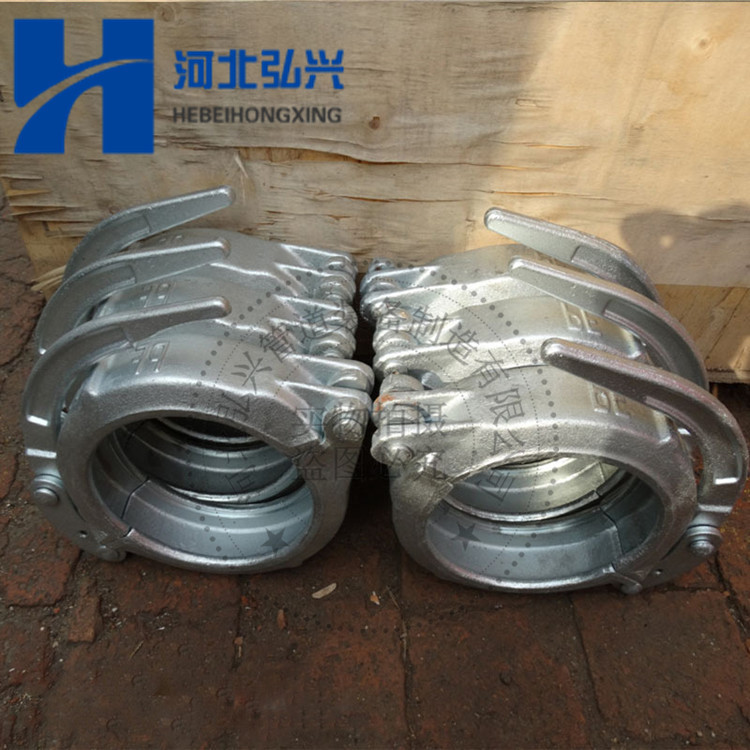 3寸HD快速管卡 DN125 100 80 65快速可调管卡