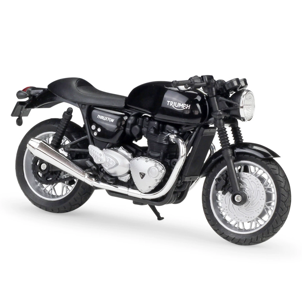 Welly Willie 1:18 Triumph ThRuxton 1200 Street модель автомобиля из сплава с имитацией