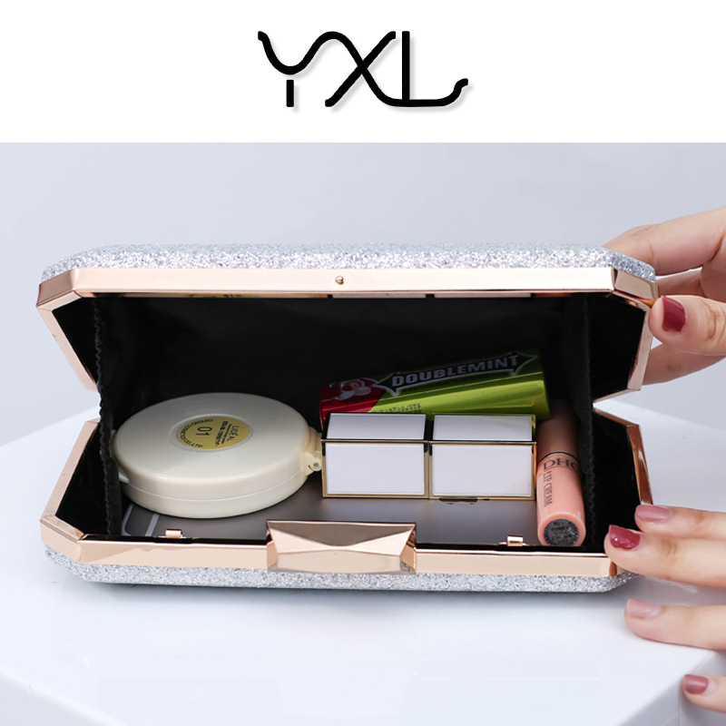 Venta caliente nuevo lentejuelas noche bolsa Reunión Anual vestido embrague europeo y americano Gretel mujeres bolsa transfronteriza suministro entrega