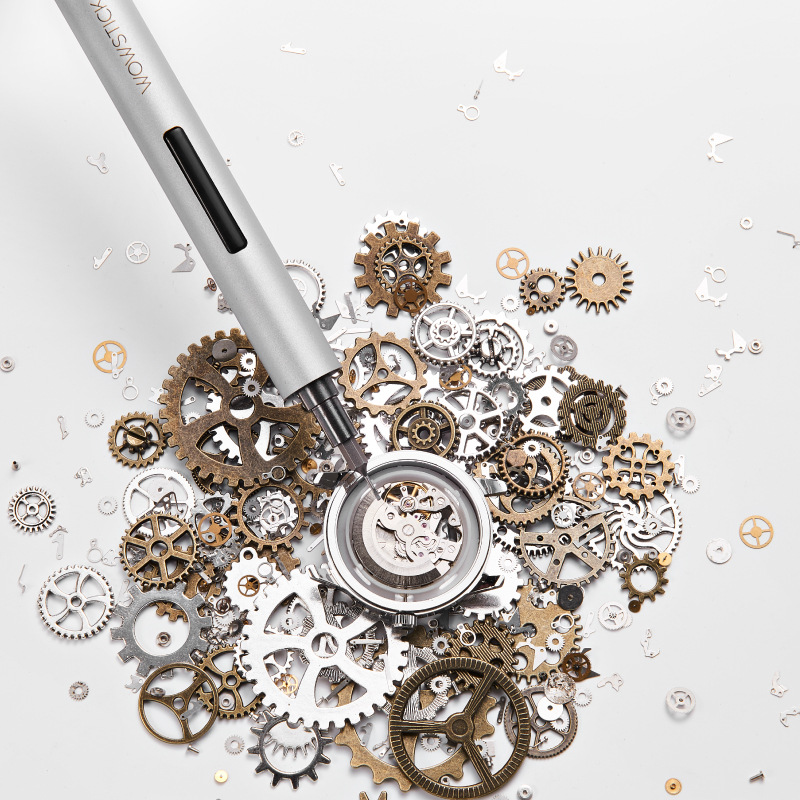 WOWSTICK PRUEBA doble potencia Combinación de traje de destornillador de precisión mini reparación eléctrica de mano en un desmontaje