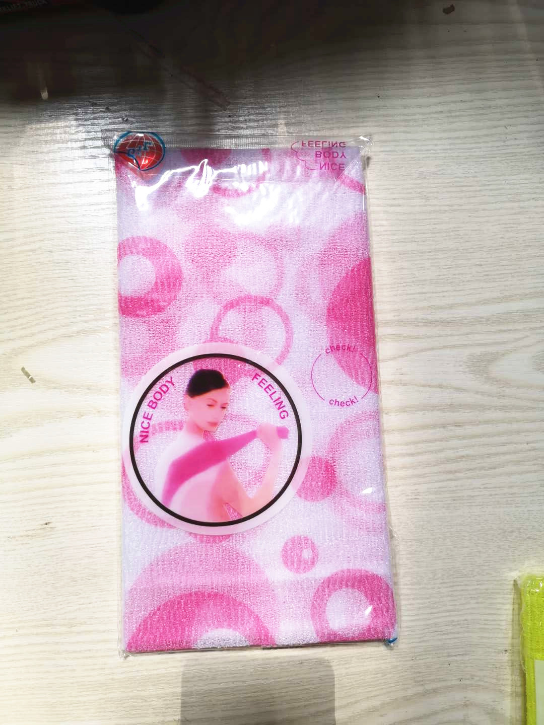 Toalla de baño de espuma de espalda larga Toalla de baño de estilo coreano Nylon fuerte Toalla de baño suave Coreano alargado no frotar espalda