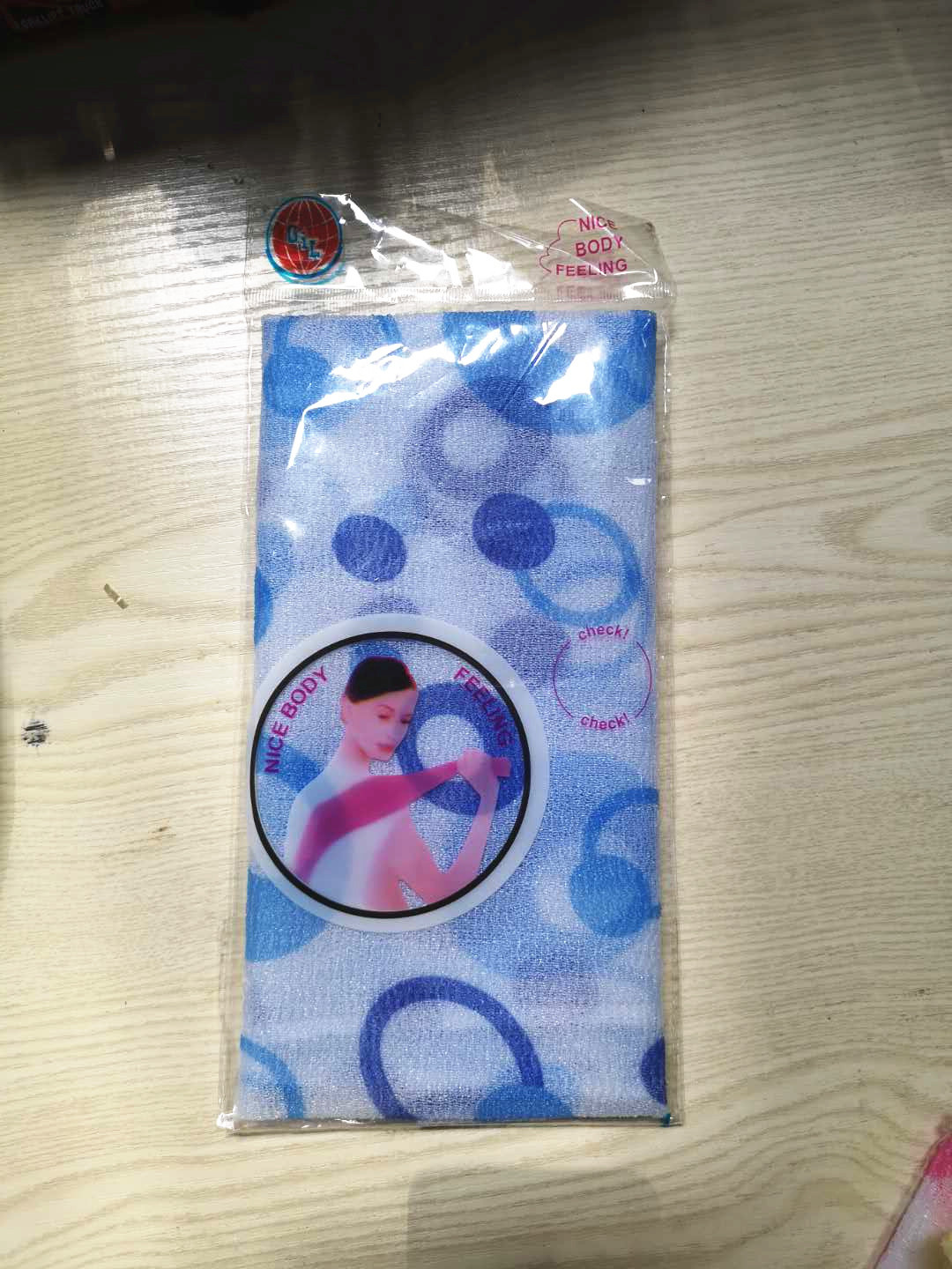 Toalla de baño de espuma de espalda larga Toalla de baño de estilo coreano Nylon fuerte Toalla de baño suave Coreano alargado no frotar espalda