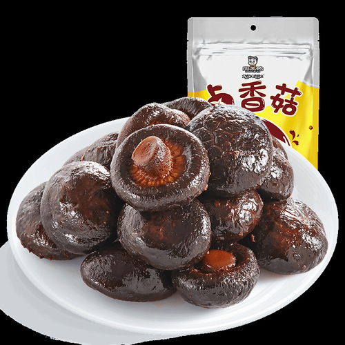 Chou Xie Ya Spiced Shiitake Mushrooms 128g, Hubei Wuhan Specialty Vacuum-sealed Food, Vegetarian, Individually Packaged, Leisure Mix, Wholesale