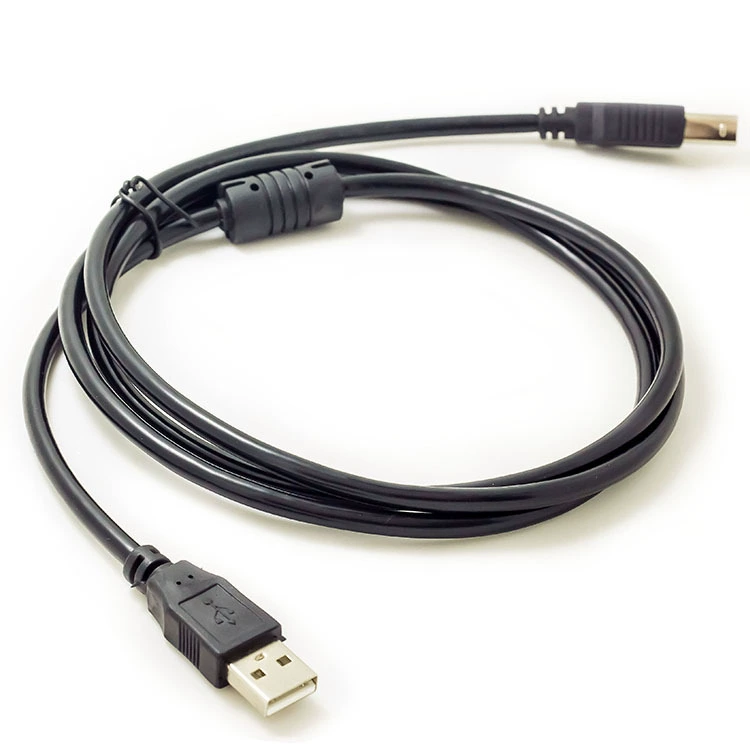 1,5 м USB-кабель производитель USB-печати USB2.0 компьютерный кабель данных черный медный провод высокого скорости передачи