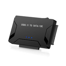 跨境USB3 0转IDE SATA三用硬盘转接器3.5寸机械硬盘易驱线转换器