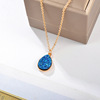 Fashionable cute pendant, necklace, wish, simple and elegant design, suitable for import, wholesale