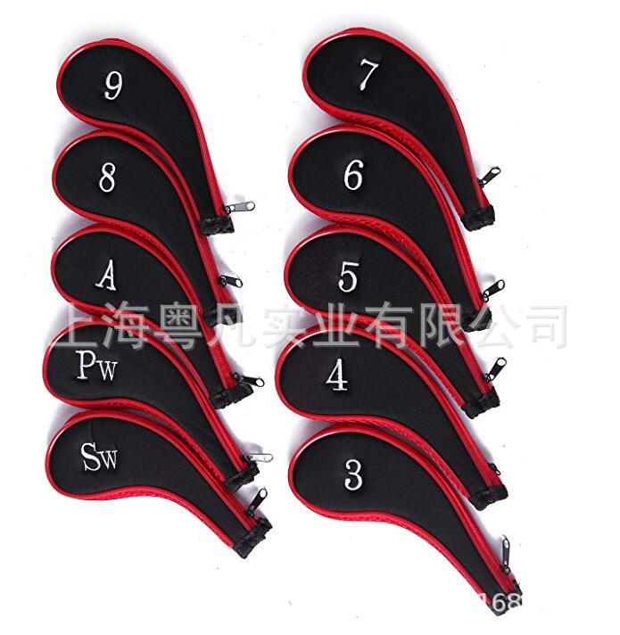 Fuente de la fuente, imágenes, muestras, consulta, 10-12 pcs, cubierta del casquillo de la barra de hierro, cubierta multicolor de la barra de la cremallera del golf