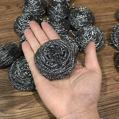 Household stainless steel wire ball cleaning brush stainless steel wire ball brush pots and dishes affordable 20 pack cleaning kitchen