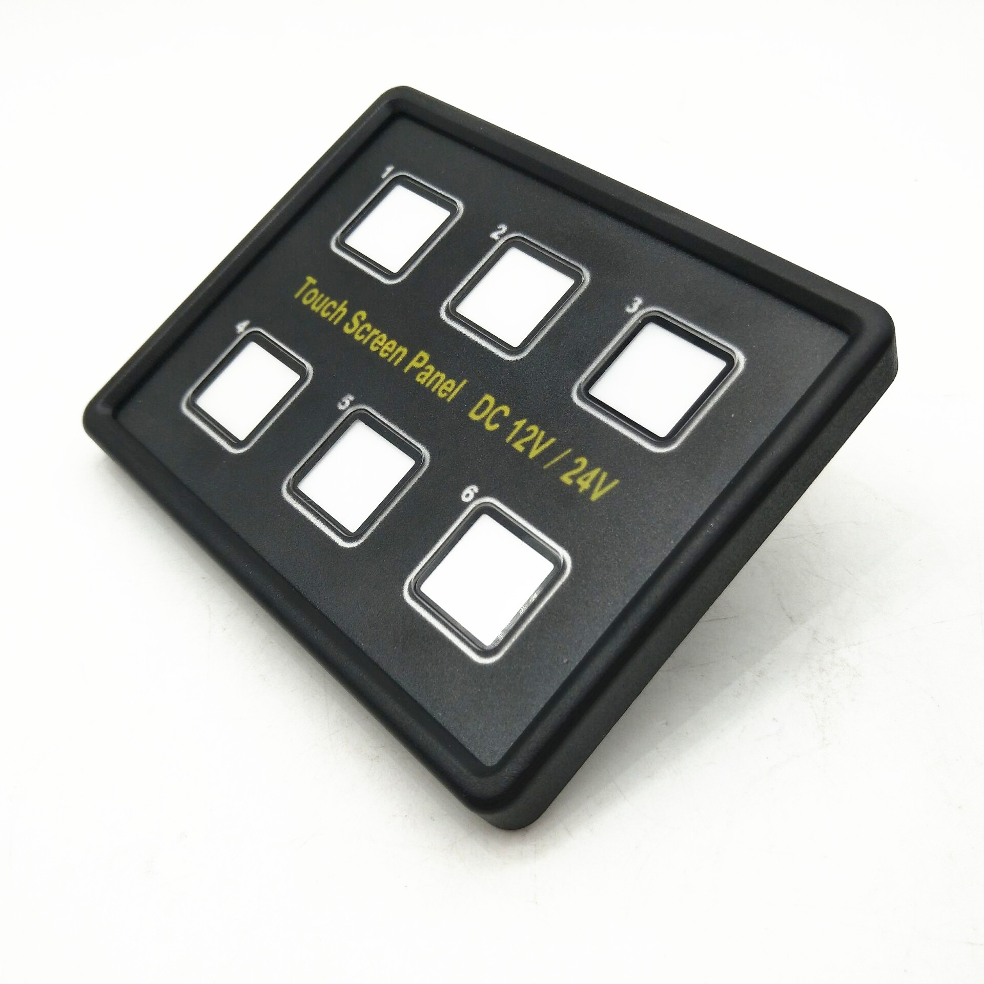 6路牧马人JEEP开关面板汽车/船艇/大巴改装6路触屏开关面板