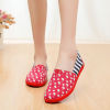 Old Beijing cloth shoes women's shoes one foot of single shoes casual shoes, Mary Peanut Bottom Tomas