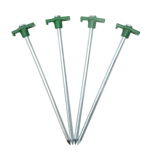 Outdoor camping tent ground nails thickened and lengthened steel nails beach canopy accessories camp nails windproof steel nails ground ding 25cm