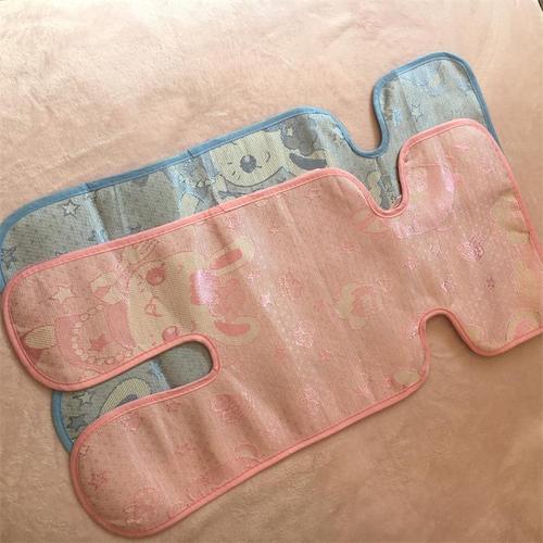 Universal high-end ice silk mat for baby stroller, ice silk mat for child safety seat, ice silk mat