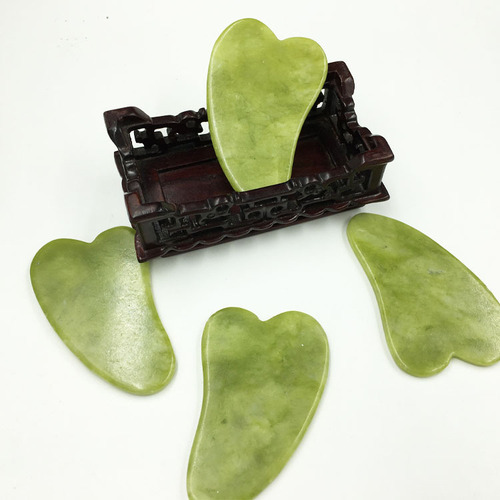 Factory direct supply of natural jade scraping boards and facial scraping blades