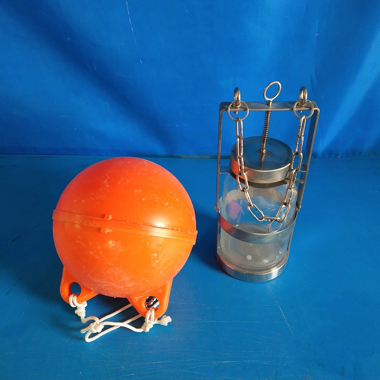 长垣振华实验器材水质取样器石油类采样器不锈钢环玻璃瓶采样器