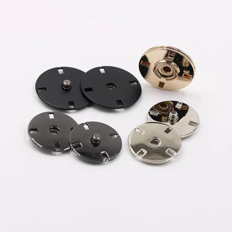 Factory direct alloy button snap button paint matte black button snap button high-grade high-quality buttons