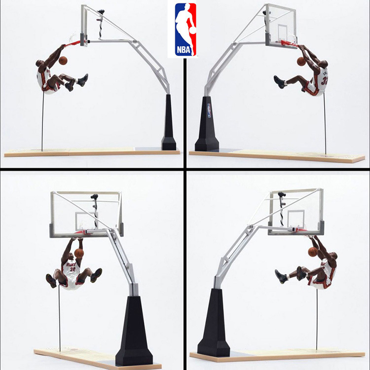 Mike Flange Nba Basketball Stand Model James Jordan Doll Basketball Star Figure
