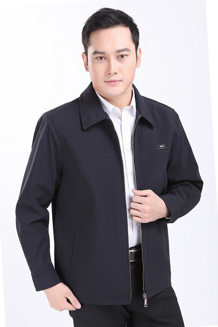 블루 블랙 지퍼