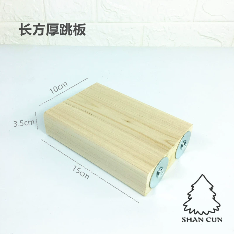 Тоторо Трамплин Тоторо Шкаф Клетка Shancun Твердая древесина Дракон Кошачье гнездо Длинная квадратная толщина Трамплин D14