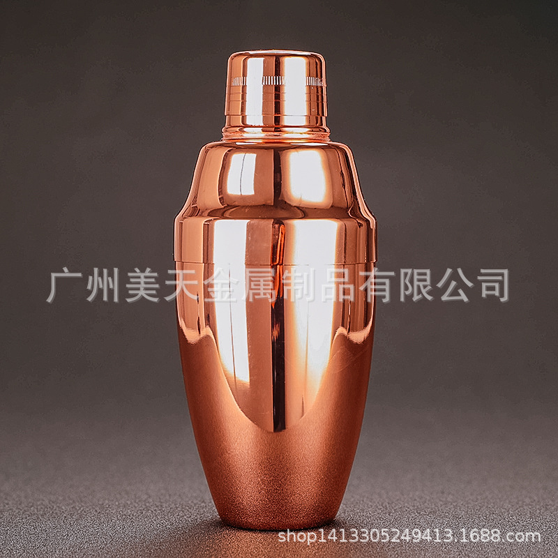 304 Acero inoxidable agitador americano Boston Shaker traje Barón Shaker Comercio exterior transfronterizo