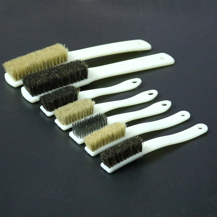 文玩钢丝刷软硬毛钢刷野猪鬃毛刷子核桃养护清理刷金刚菩提铜刷子