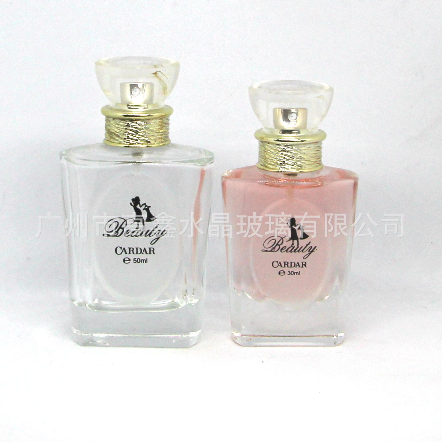 现货供应 30ml高档女士香水瓶 50ml化妆品包装喷雾玻璃空瓶