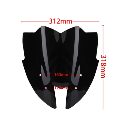 Kawasaki Z800/Zr800 13-15 – Motorcycle front windshield