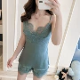 光滑无领春夏柔软家居服