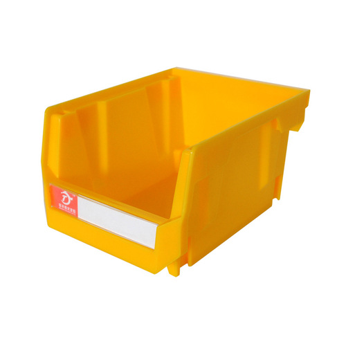 Thickened inclined mouth combined parts box accessories back-mounted tool box material box classification box plastic storage shelf