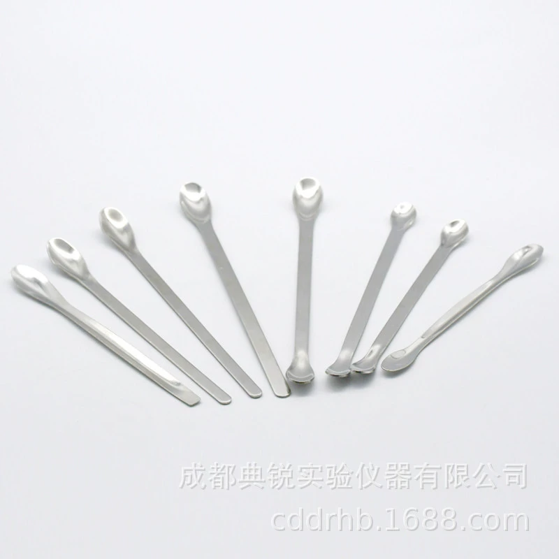 Ложка для лекарств из нержавеющей стали 3*1 Ложка для лекарств с двумя головками Одноголовая квадратная ложка для лекарств 12,5 14 16 18 20 22xg