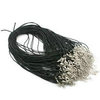 Black pendant, strap, polyurethane accessory, necklace cord, wholesale