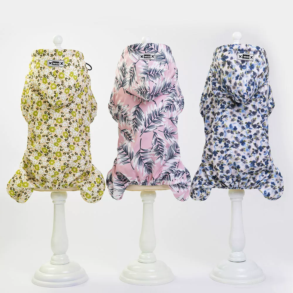 Собака Дождевик Одежда Для Животных Одежда Для Собак Домашнее Животное Дождевик Четыре Ноги Новый 19 Новый Четыре Ноги Дождевик