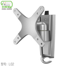 长臂猿液晶显示器挂墙18kg电视壁挂支架铝合金L02工业配套32寸